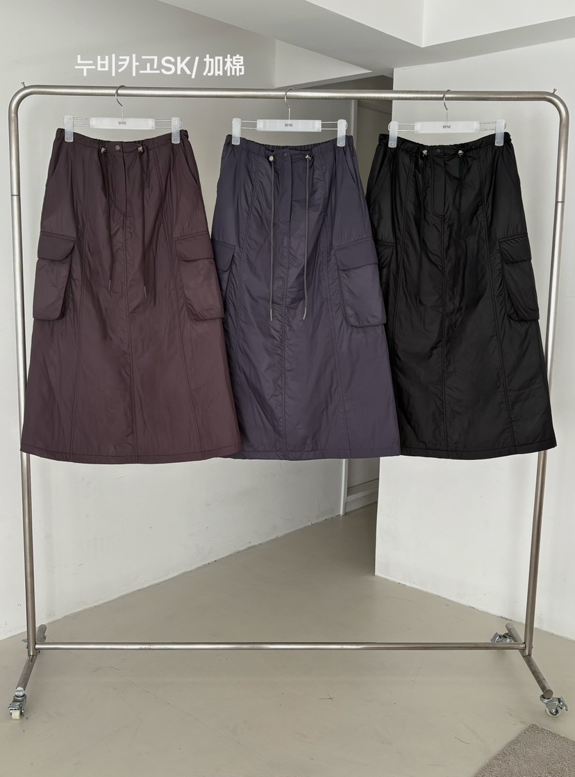 BENE韓國直郵㊣女裝新款熱賣推薦25秋冬真品休閑職業人氣長裙BENE長裙