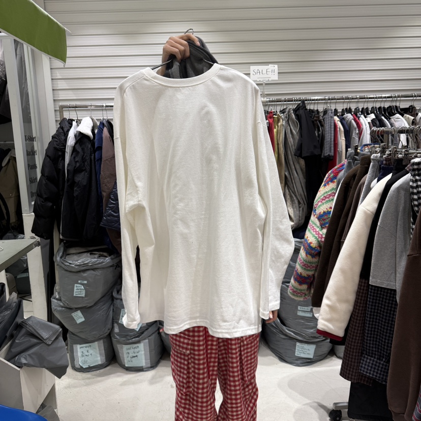 BRICKLANE東大門㊣直郵女士新品推薦人氣職業25秋冬長袖T恤BRICKLANE長袖T恤