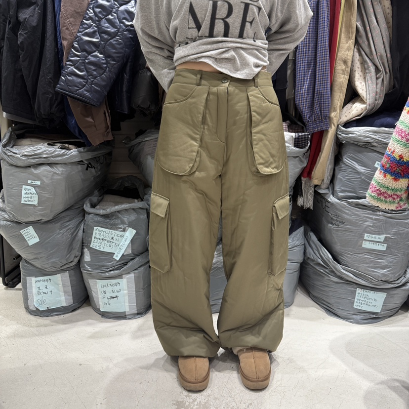 BRICKLANE東大門㊣代購女士新款時尚休閑熱賣真品25秋冬休閑褲BRICKLANE休閑褲圖色1