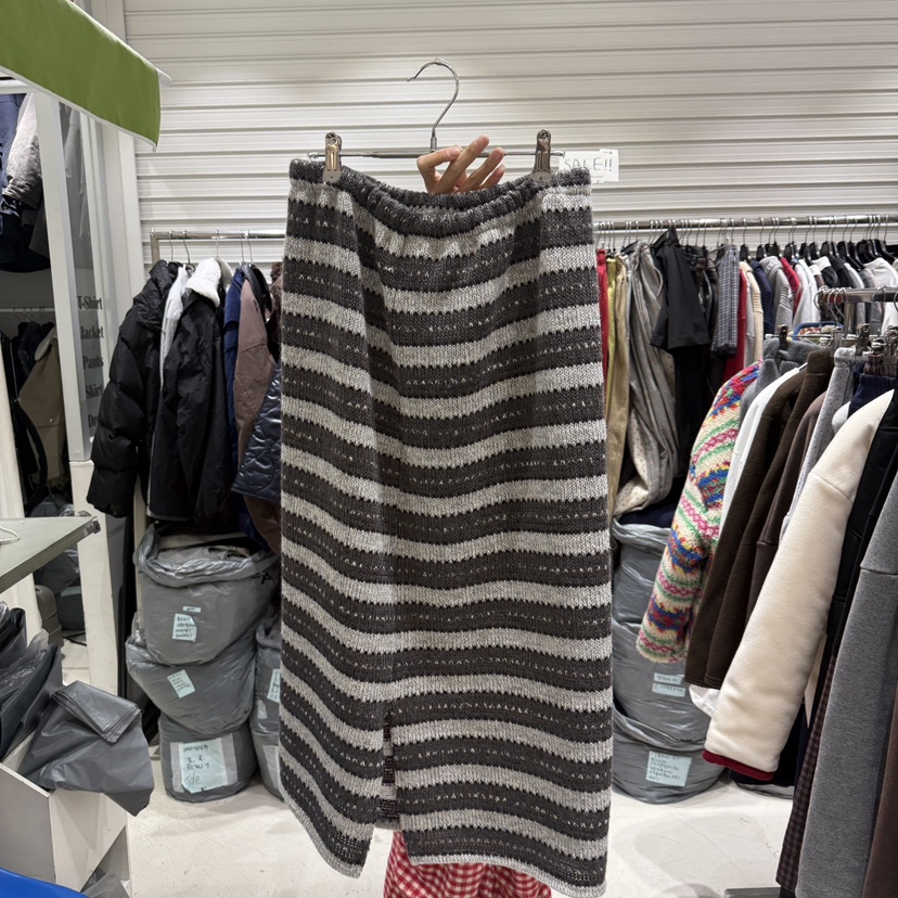 BRICKLANE韓國直郵㊣女裝新品熱賣人氣時尚休閑25秋冬職業長裙BRICKLANE長裙