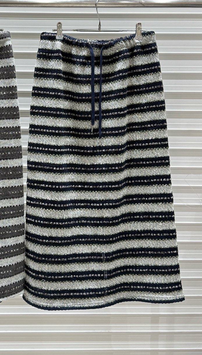 BRICKLANE韓國直郵㊣女裝新品熱賣人氣時尚休閑25秋冬職業長裙BRICKLANE長裙圖色2黑色