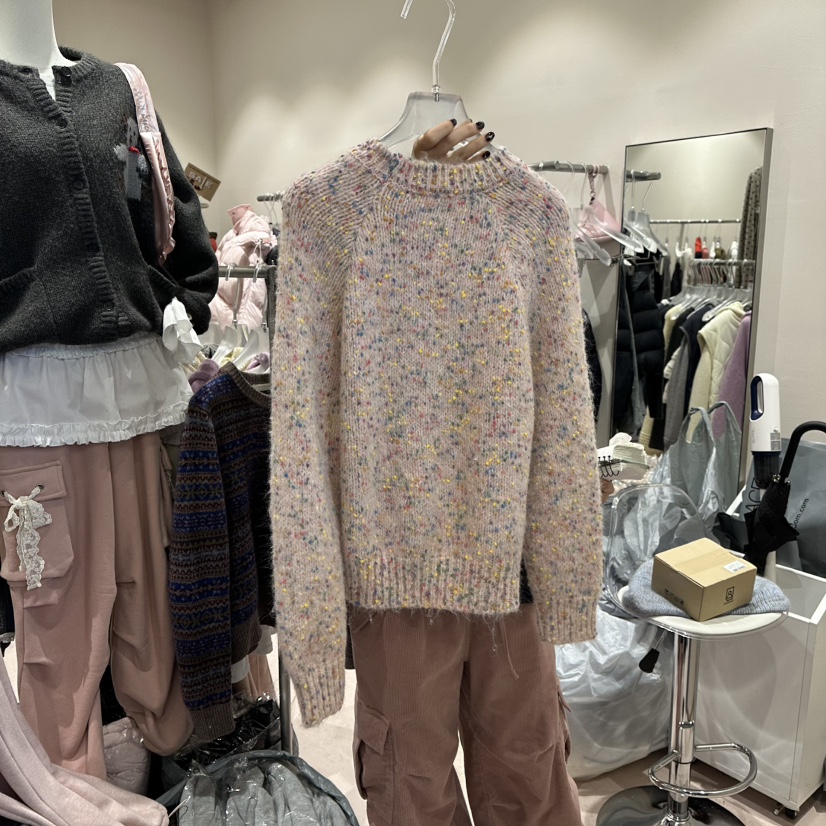 MIMME東大門㊣直郵女裝新品人氣職業休閑推薦25秋冬時尚針織衫MIMME針織衫