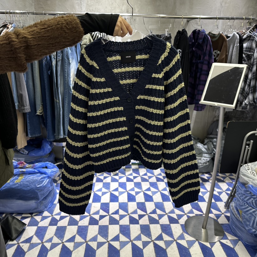 AMOUR東大門㊣直郵女裝新款真品職業時尚熱賣25秋冬人氣針織衫AMOUR針織衫圖色2