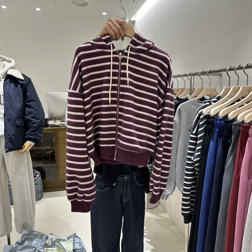 A WANT韓國直郵㊣女裝新品人氣真品職業推薦時尚休閑夾克拉鏈A WANT夾克圖色1