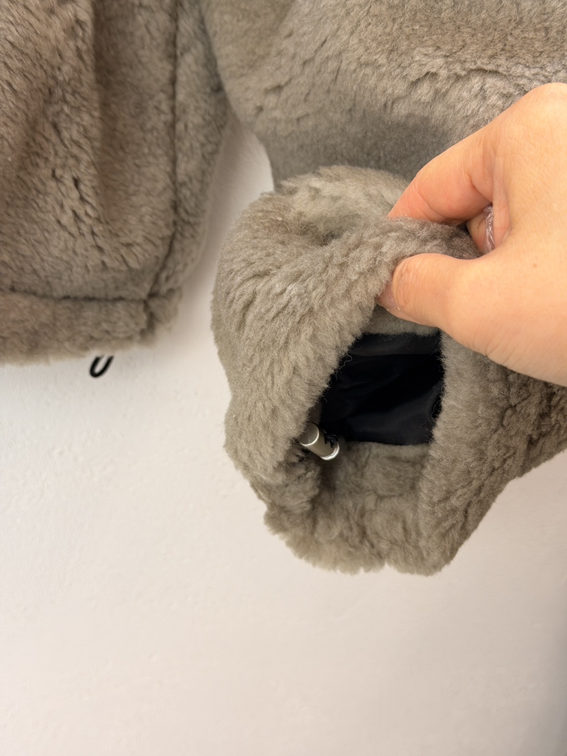 MOST OF ALL U東大門㊣實拍女裝新品推薦休閑25秋冬夾克羊毛MOST OF ALL U夾克