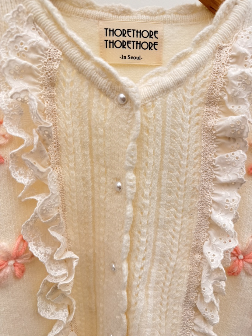 THORE韓國直郵㊣女裝新款休閑25秋冬熱賣人氣推薦時尚真品毛衣THORE毛衣