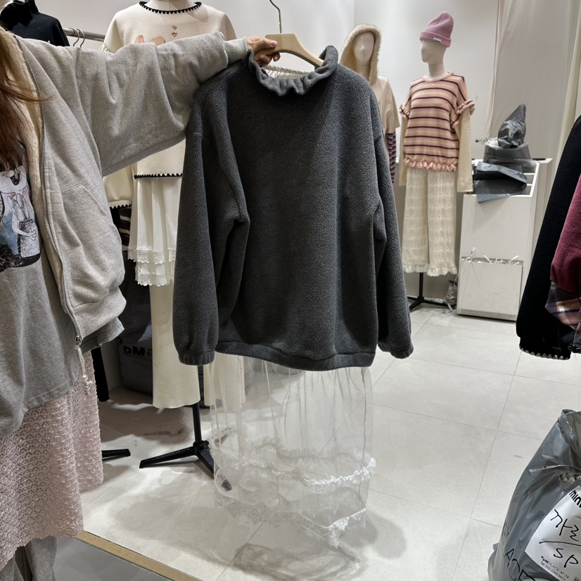 MINI UNNI東大門㊣實拍女裝新款真品連衣裙不含褲子假兩件MINI UNNI連衣裙