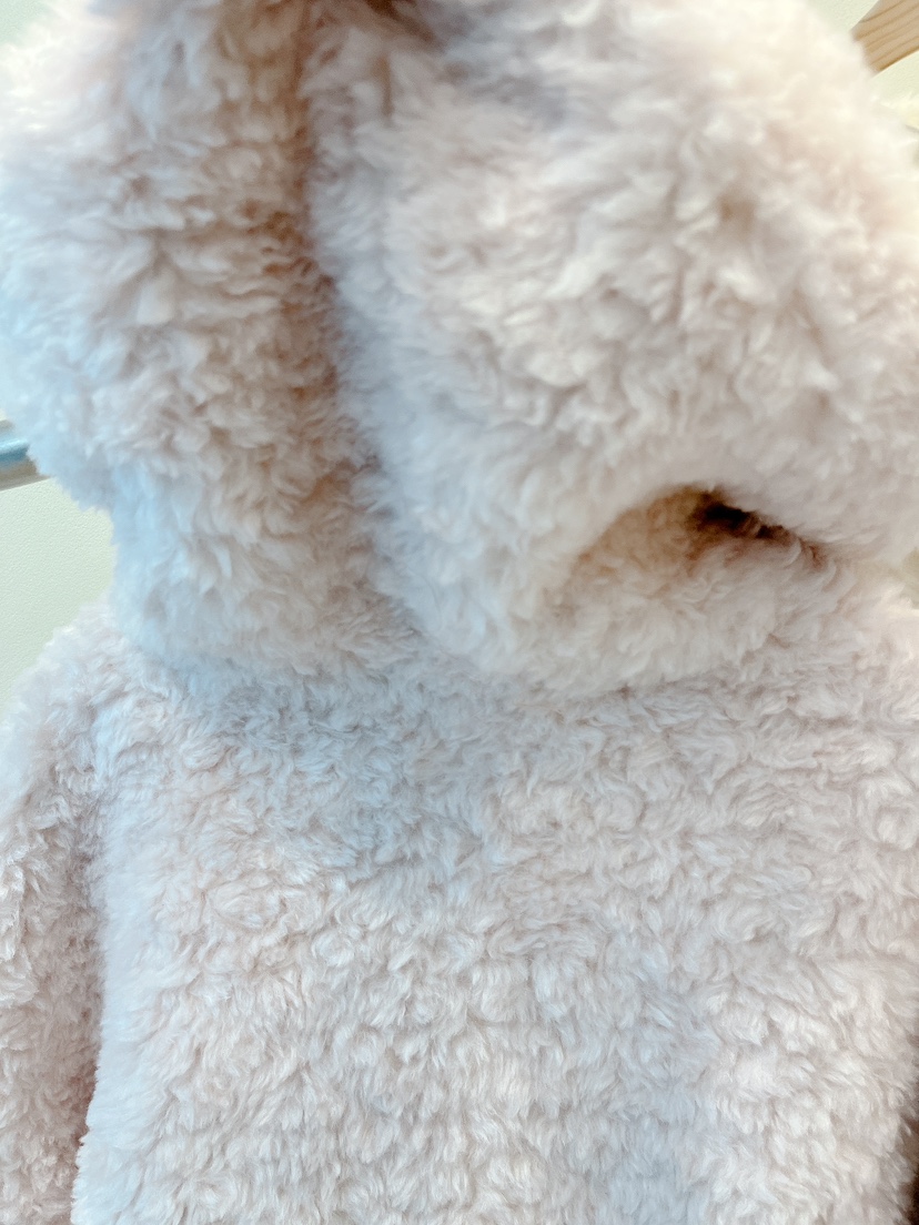 OVE東大門㊣直郵女裝新款推薦時尚休閑25秋冬真品短款大衣抓絨OVE短款大衣