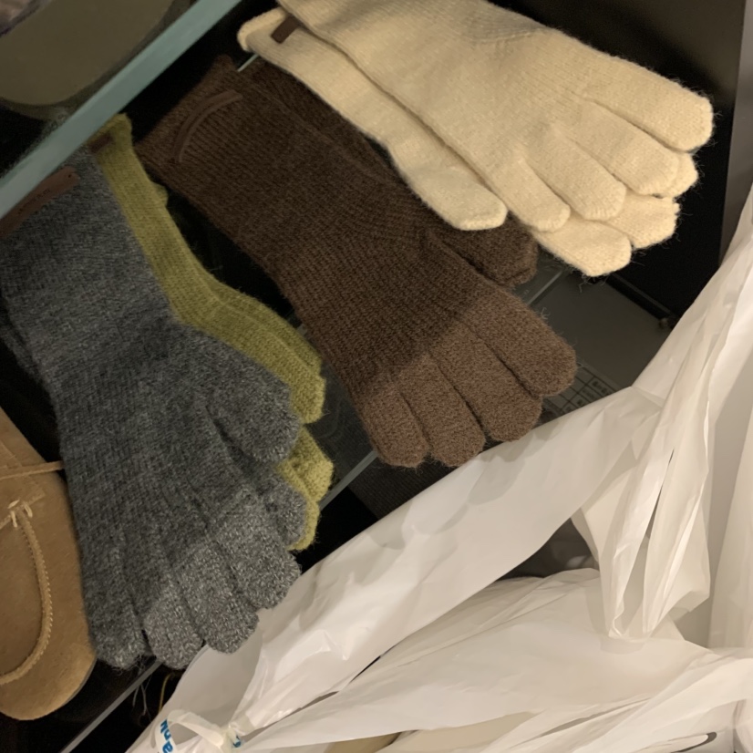 PLATE東大門㊣直郵女裝新品時尚推薦真品職業休閑25秋冬手套PLATE手套