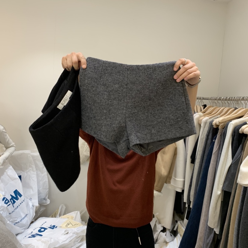 FOREST韓國直郵㊣女士新款時尚熱賣職業推薦25秋冬休閑短褲FOREST短褲圖色2