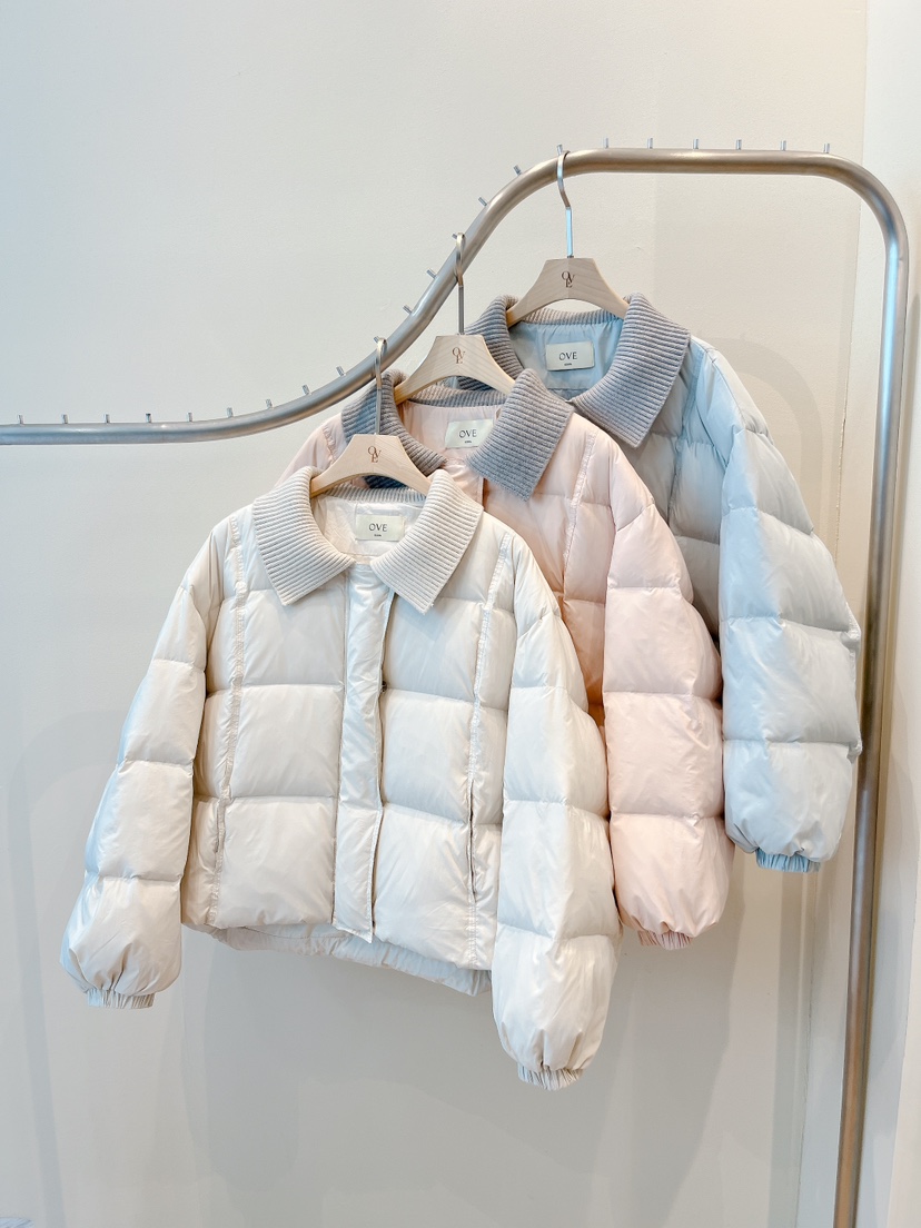 OVE韓國代購㊣女裝新品真品熱賣職業時尚人氣25秋冬休閑夾克OVE夾克