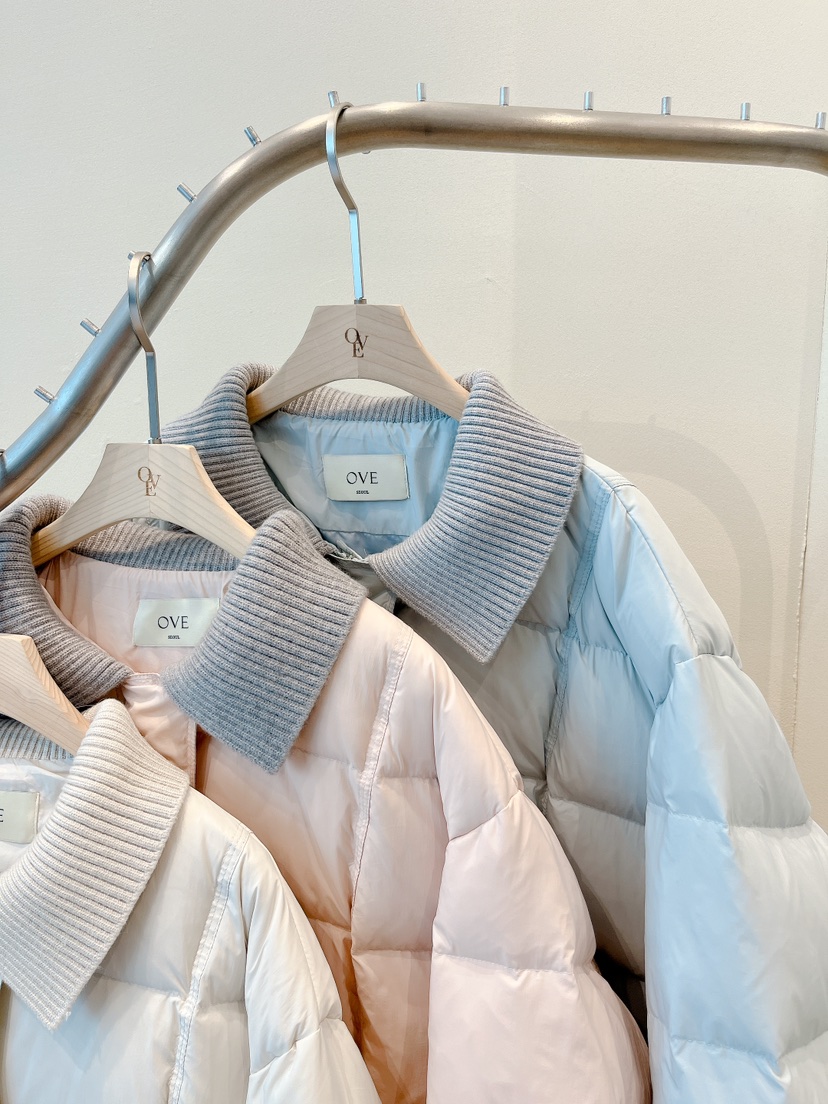 OVE韓國代購㊣女裝新品真品熱賣職業時尚人氣25秋冬休閑夾克OVE夾克