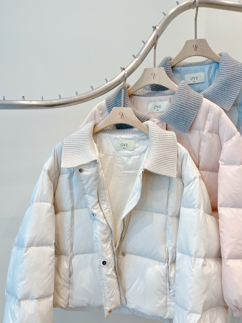 OVE韓國代購㊣女裝新品真品熱賣職業時尚人氣25秋冬休閑夾克OVE夾克