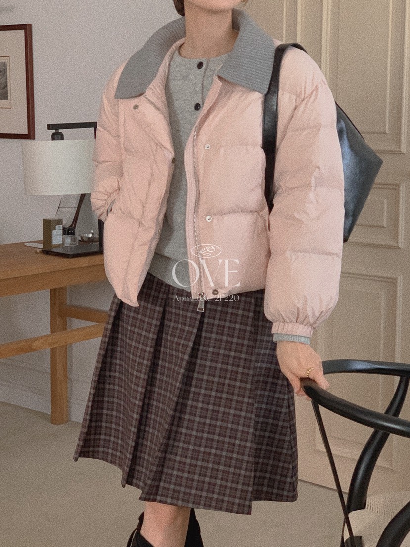 OVE韓國代購㊣女裝新品真品熱賣職業時尚人氣25秋冬休閑夾克OVE夾克