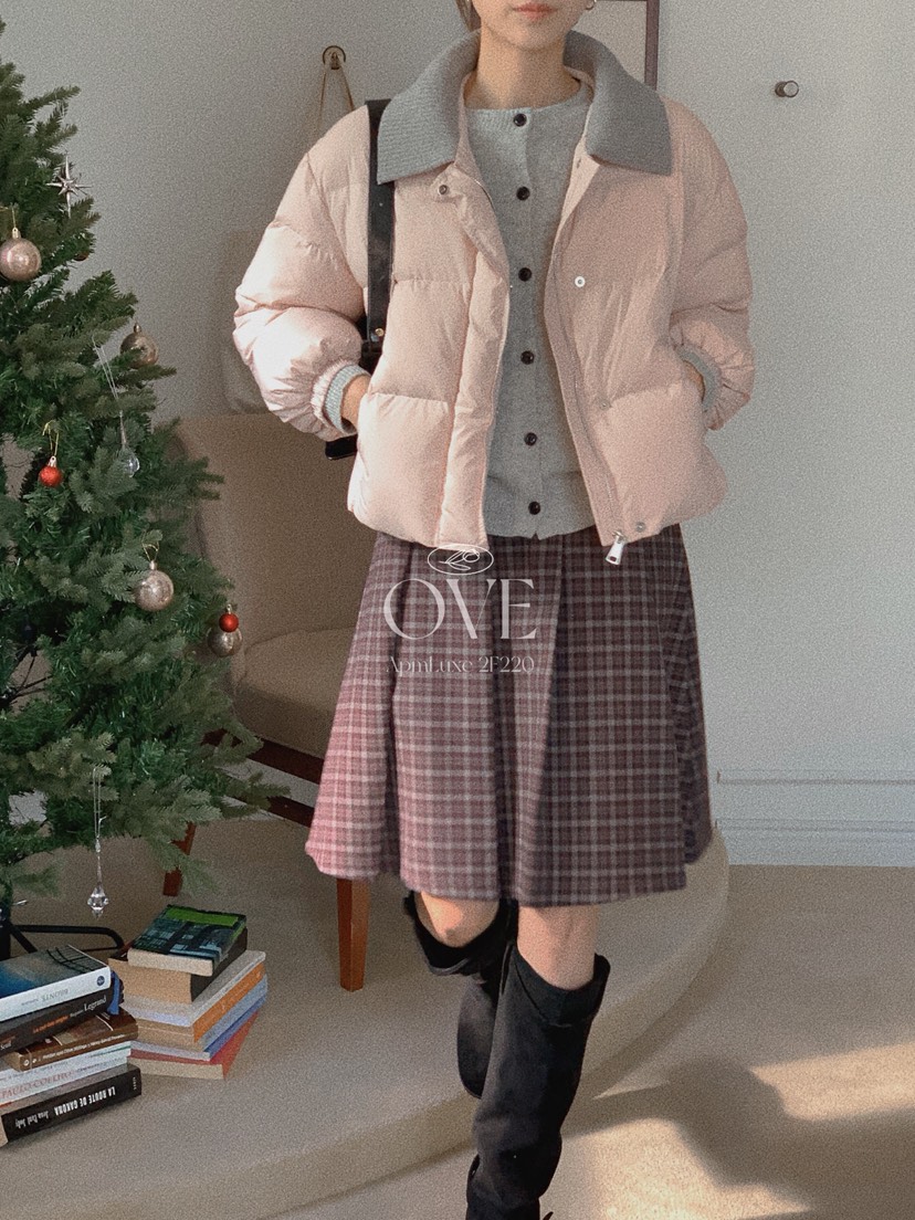 OVE韓國代購㊣女裝新品真品熱賣職業時尚人氣25秋冬休閑夾克OVE夾克