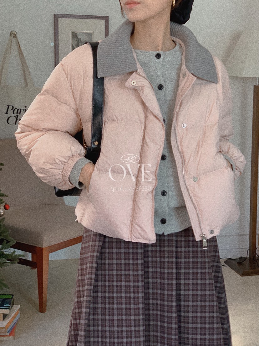 OVE韓國代購㊣女裝新品真品熱賣職業時尚人氣25秋冬休閑夾克OVE夾克