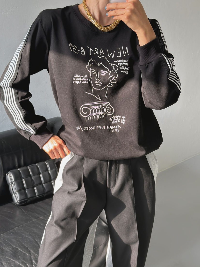 IAAN韓國直郵㊣女士新款熱賣真品時尚25秋冬推薦休閑長袖T恤iaAn長袖T恤