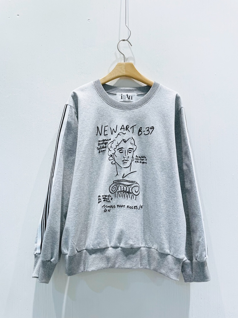 IAAN韓國直郵㊣女士新款熱賣真品時尚25秋冬推薦休閑長袖T恤iaAn長袖T恤圖色2