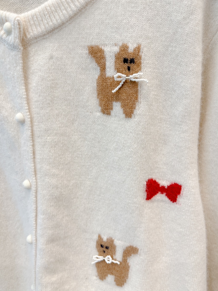 OVE韓國代購㊣女裝新款真品熱賣休閑時尚人氣職業針織衫開衫OVE針織衫