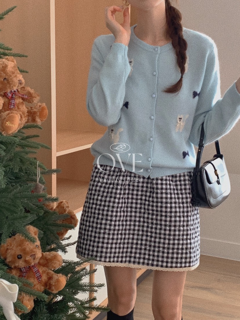 OVE韓國代購㊣女裝新款真品熱賣休閑時尚人氣職業針織衫開衫OVE針織衫