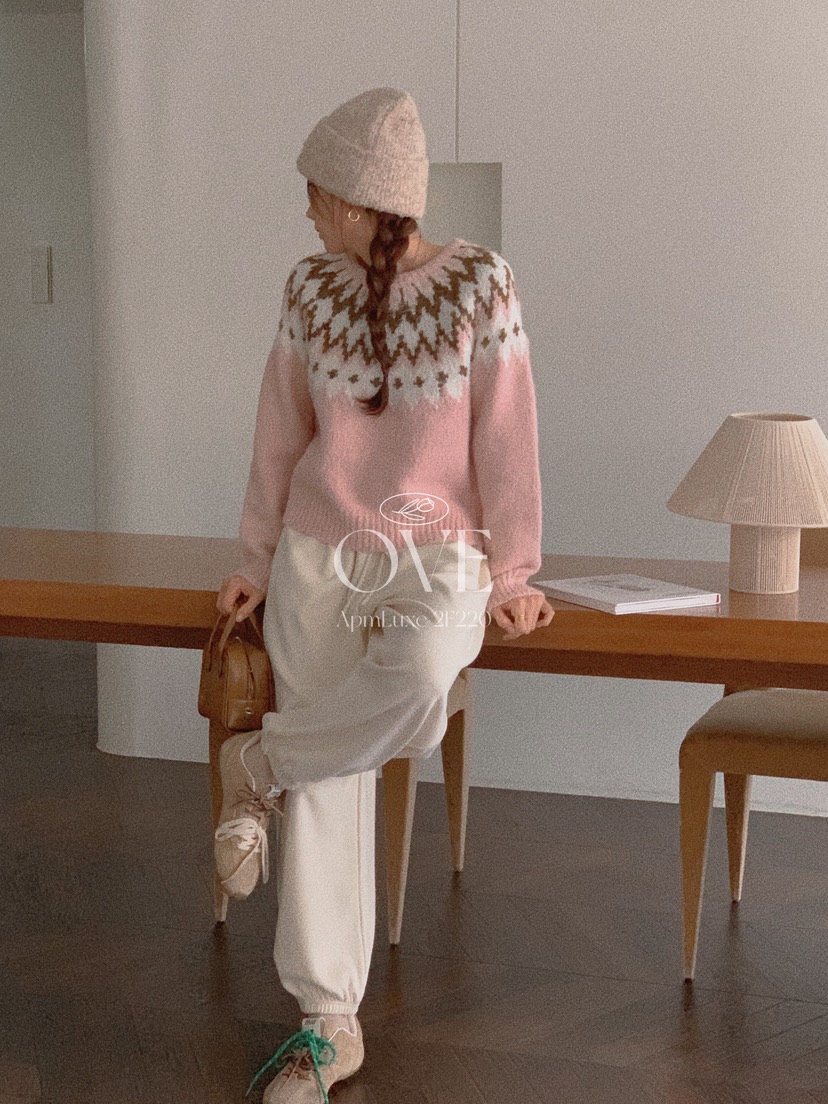 OVE韓國直郵㊣女裝新款25秋冬休閑職業熱賣推薦人氣真品毛衣OVE毛衣