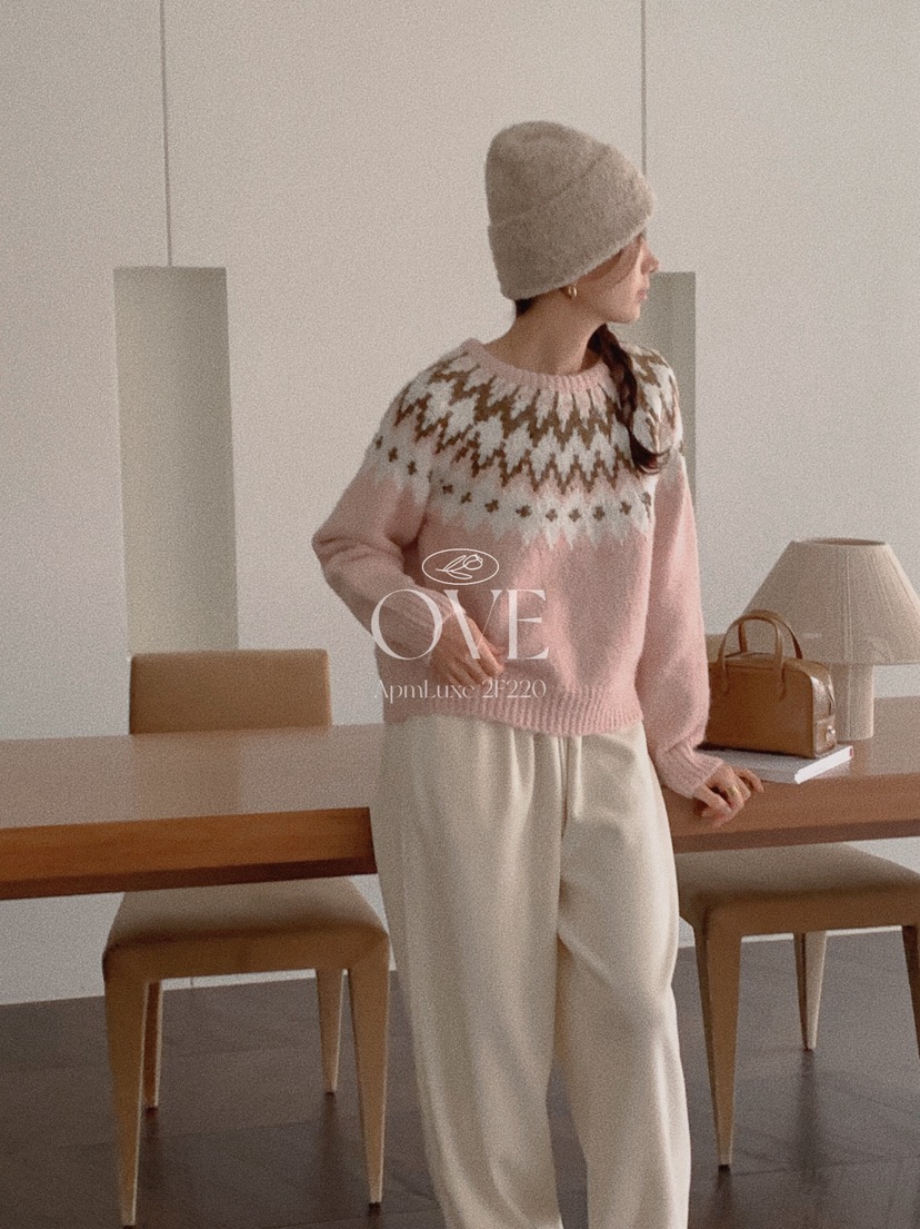 OVE韓國直郵㊣女裝新款25秋冬休閑職業熱賣推薦人氣真品毛衣OVE毛衣