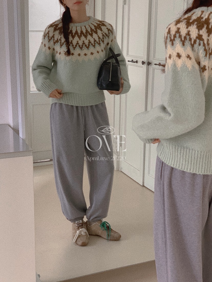 OVE韓國直郵㊣女裝新款25秋冬休閑職業熱賣推薦人氣真品毛衣OVE毛衣