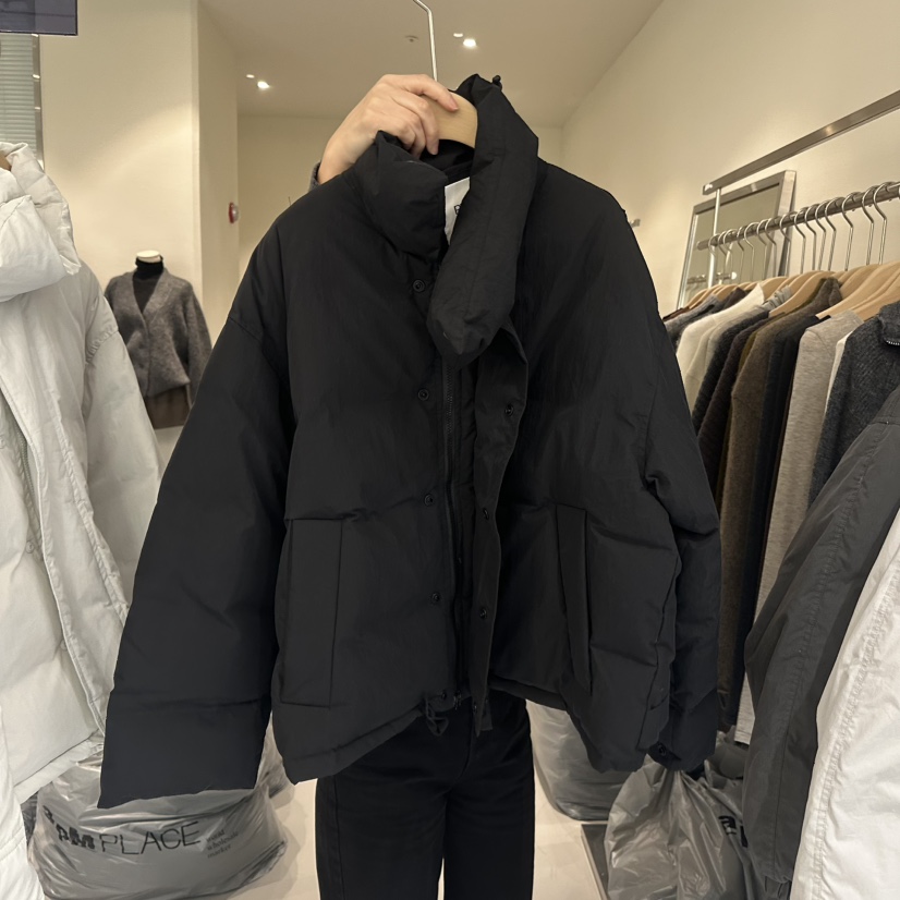 PLAMM東大門㊣實拍女士新款25秋冬人氣推薦時尚短款羽絨服高領PLAMM短款羽絨服圖色2