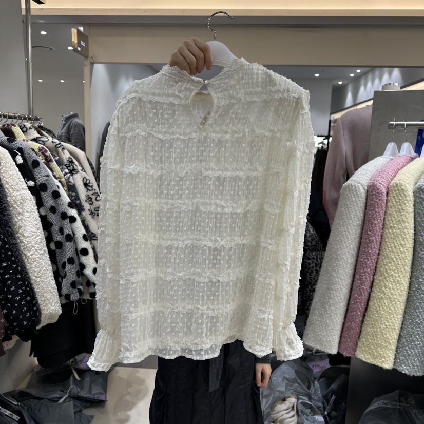BENE韓國代購㊣女裝新品人氣推薦時尚職業真品熱賣襯衫蕾絲衫BENE襯衫/蕾絲衫