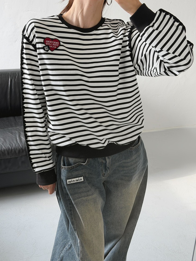 IAAN東大門㊣代購女裝新品休閑真品推薦職業熱賣時尚長袖T恤iaAn長袖T恤