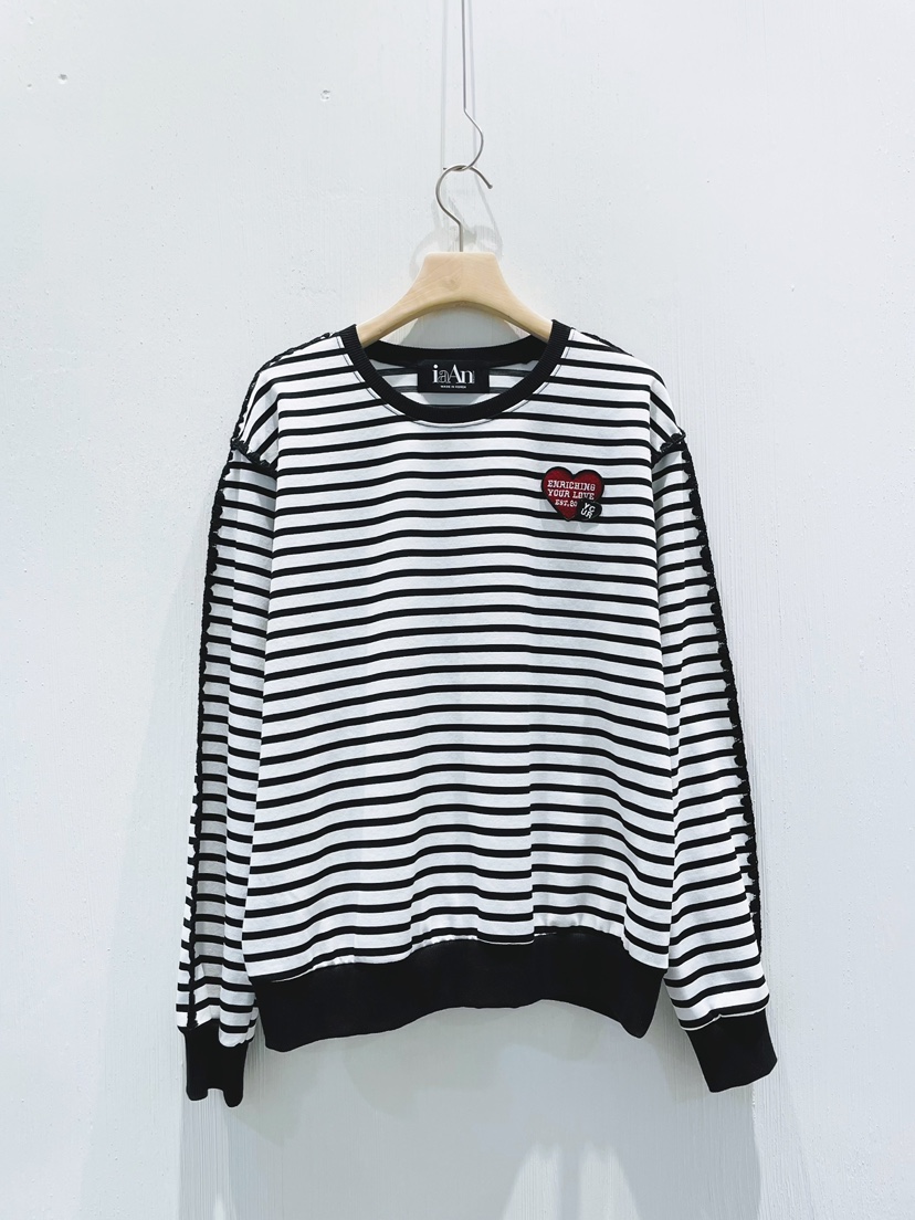 IAAN東大門㊣代購女裝新品休閑真品推薦職業熱賣時尚長袖T恤iaAn長袖T恤圖色1