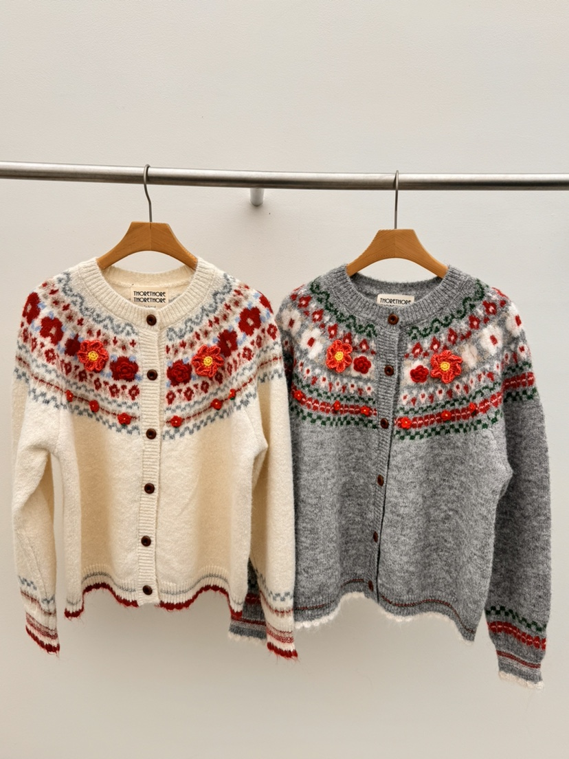 THORE韓國代購㊣女裝新款人氣推薦時尚真品職業25秋冬熱賣毛衣THORE毛衣