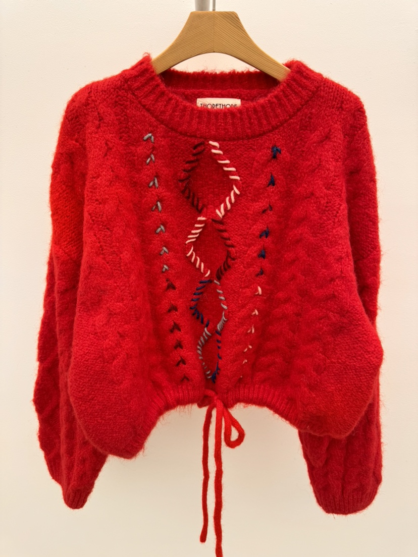 THORE東大門㊣實拍女裝新品人氣25秋冬時尚職業熱賣毛衣羊毛THORE毛衣圖色6