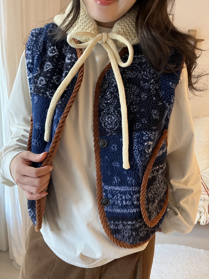 AT NOTE東大門㊣代購女士新品熱賣25秋冬休閑馬甲里外穿雙面AT NOTE馬甲