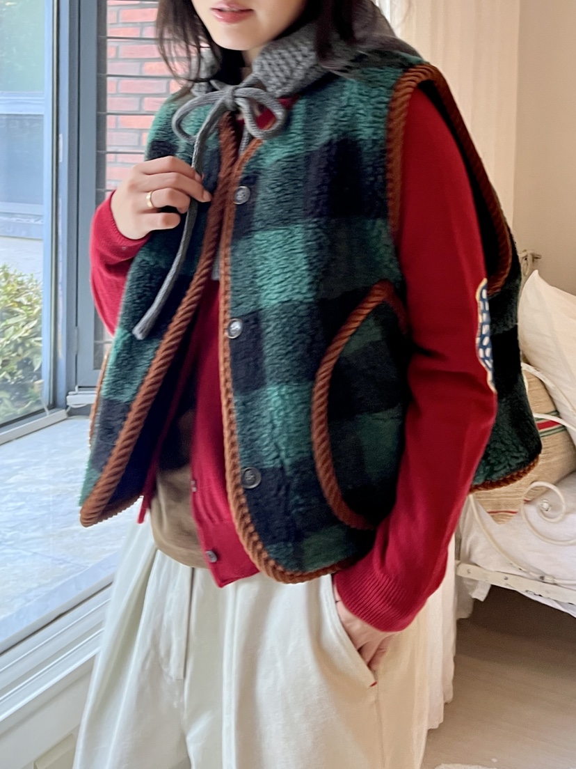 AT NOTE東大門㊣代購女士新品熱賣25秋冬休閑馬甲里外穿雙面AT NOTE馬甲