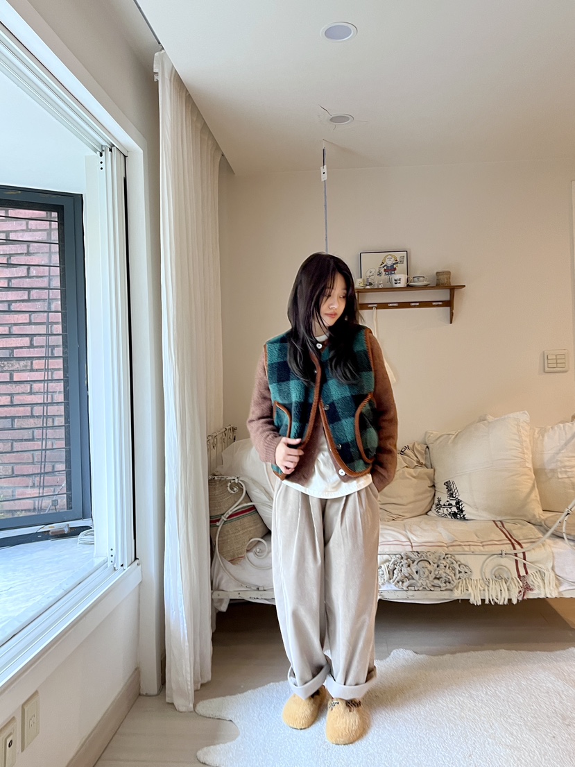 AT NOTE東大門㊣代購女士新品熱賣25秋冬休閑馬甲里外穿雙面AT NOTE馬甲