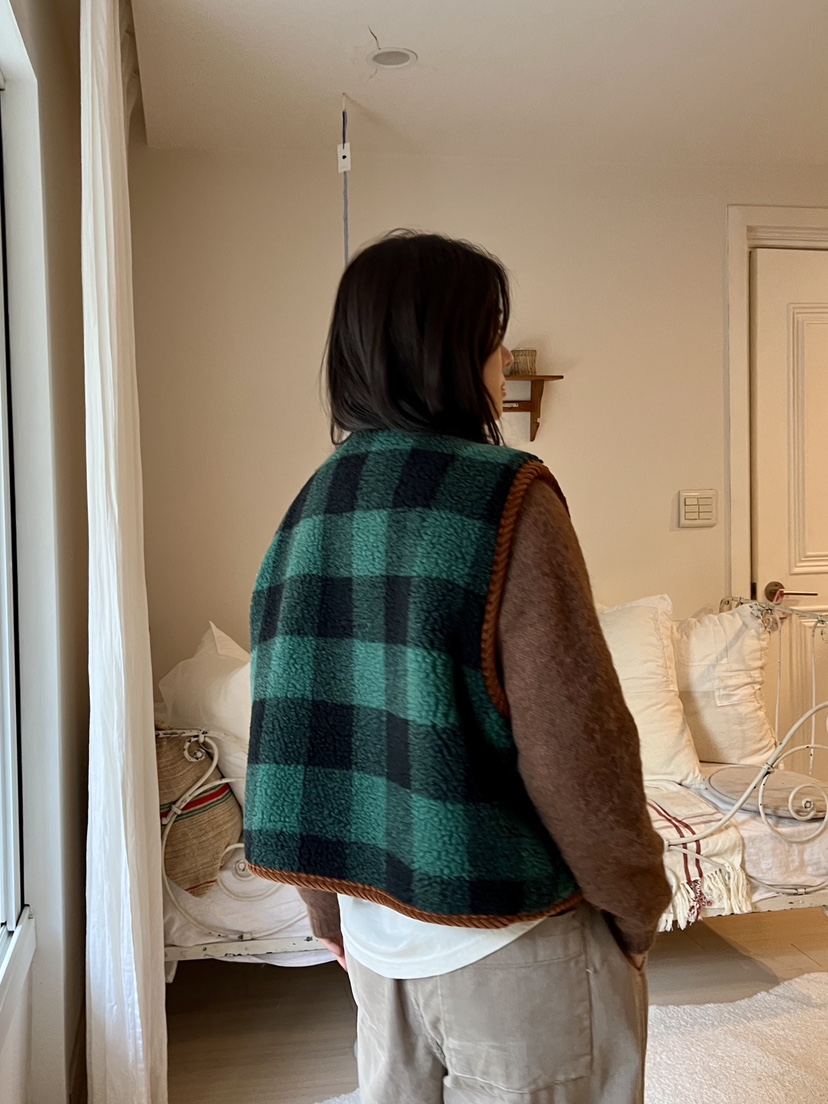 AT NOTE東大門㊣代購女士新品熱賣25秋冬休閑馬甲里外穿雙面AT NOTE馬甲