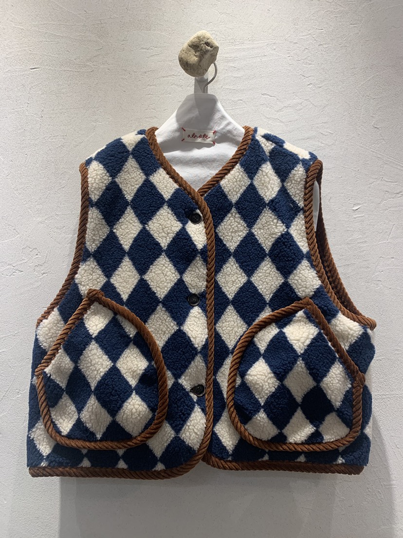 AT NOTE東大門㊣代購女士新品熱賣25秋冬休閑馬甲里外穿雙面AT NOTE馬甲圖色1