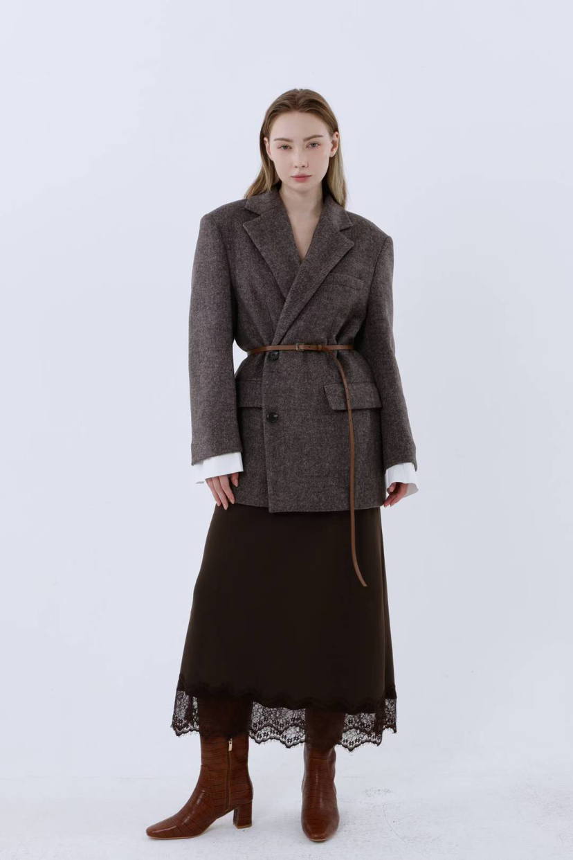 GENTLE B/LOVENTINA東大門㊣實拍女士新品真品職業長裙蕾絲GENTLE B/LOVENTINA長裙