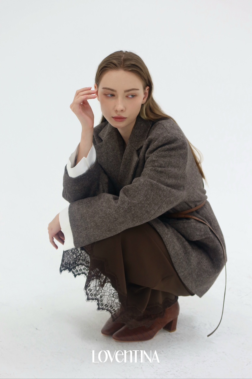 GENTLE B/LOVENTINA東大門㊣實拍女士新品真品職業長裙蕾絲GENTLE B/LOVENTINA長裙