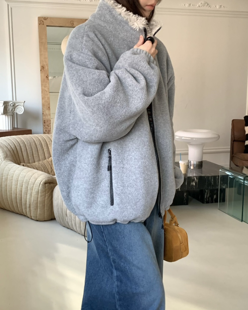 PEBBLE東大門㊣直郵女裝新款熱賣職業25秋冬真品推薦夾克羊毛PEBBLE/LAYER夾克