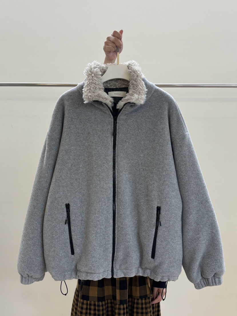 PEBBLE東大門㊣直郵女裝新款熱賣職業25秋冬真品推薦夾克羊毛PEBBLE/LAYER夾克