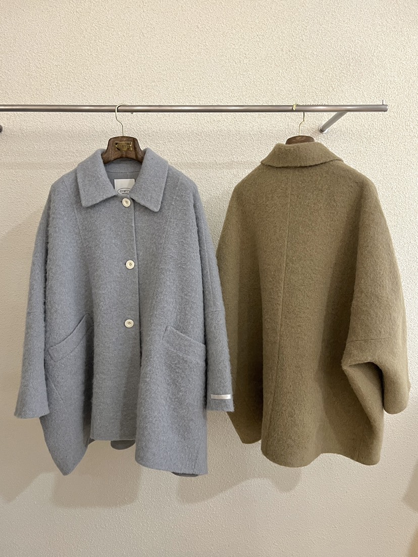 EMPTY東大門㊣直郵女士新款25秋冬休閑熱賣真品中長款大衣連帽EMPTY中長款大衣