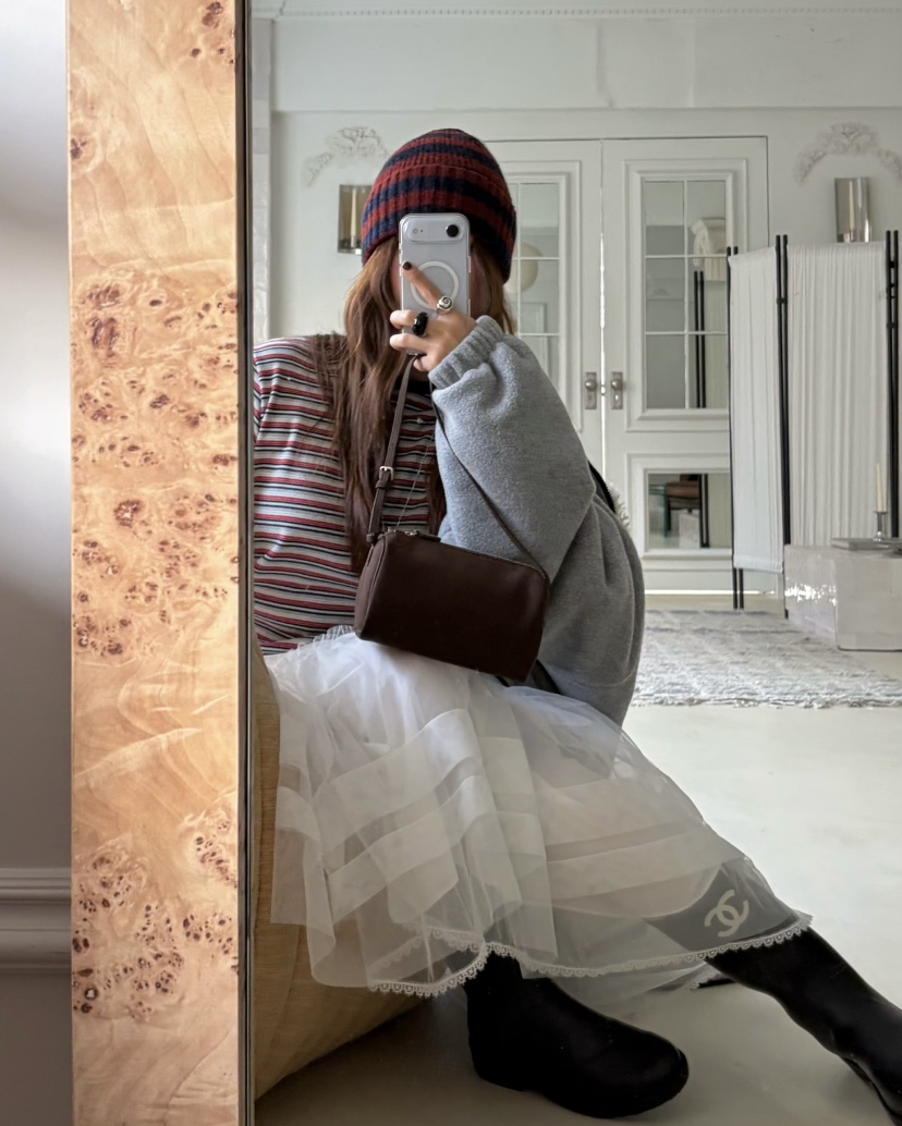 PEBBLE東大門㊣實拍女士新款真品人氣休閑熱賣推薦時尚長袖T恤PEBBLE長袖T恤