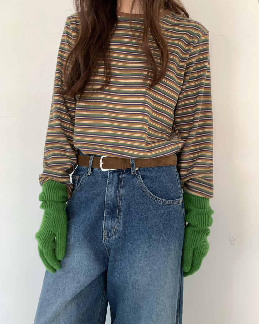 PEBBLE東大門㊣實拍女士新款真品人氣休閑熱賣推薦時尚長袖T恤PEBBLE長袖T恤