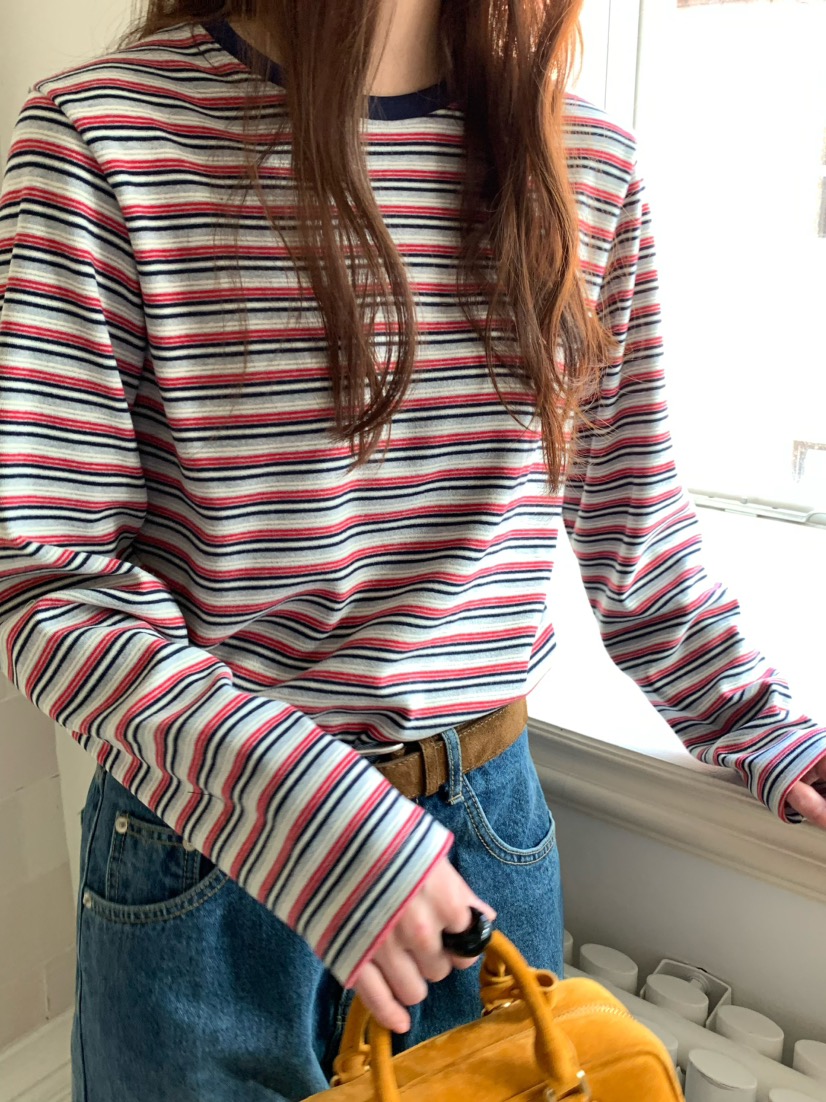 PEBBLE東大門㊣實拍女士新款真品人氣休閑熱賣推薦時尚長袖T恤PEBBLE長袖T恤