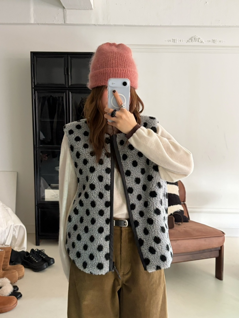 PEBBLE東大門㊣代購女裝新品休閑真品25秋冬職業熱賣時尚馬甲PEBBLE/LAYER馬甲