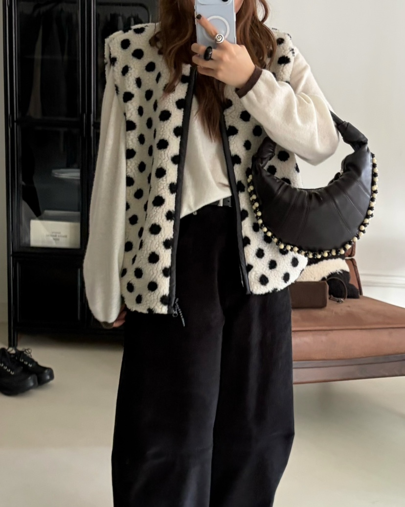 PEBBLE東大門㊣代購女裝新品休閑真品25秋冬職業熱賣時尚馬甲PEBBLE/LAYER馬甲