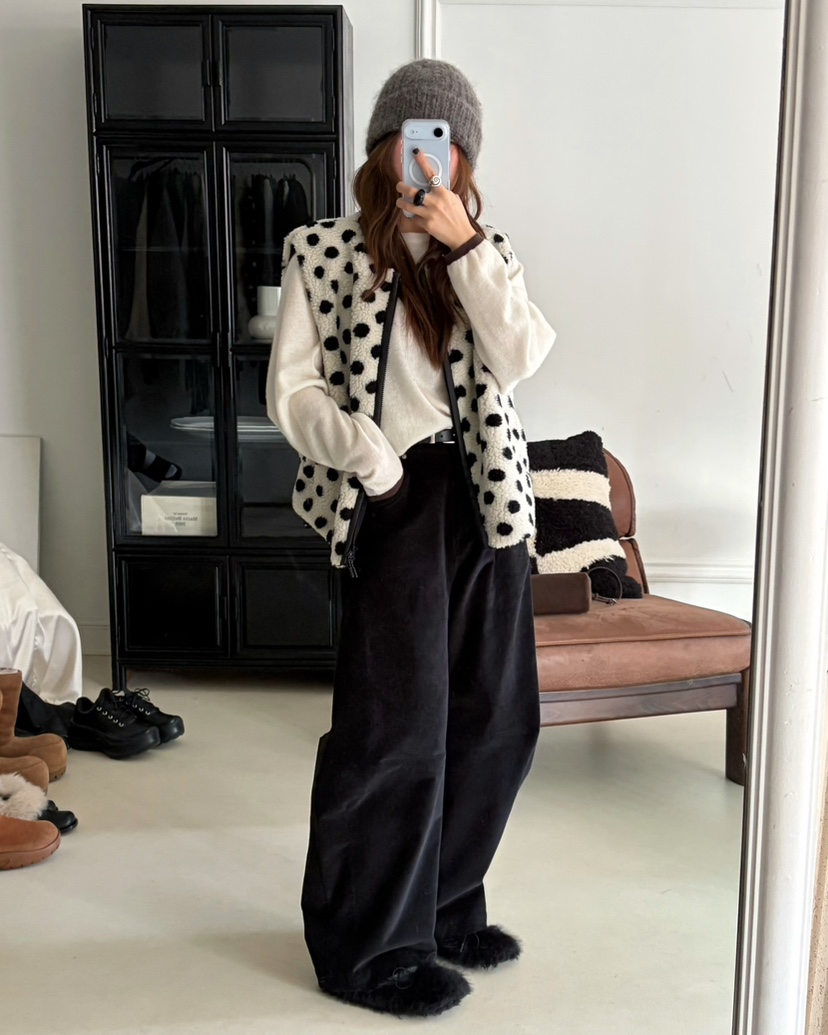 PEBBLE東大門㊣代購女裝新品休閑真品25秋冬職業熱賣時尚馬甲PEBBLE/LAYER馬甲