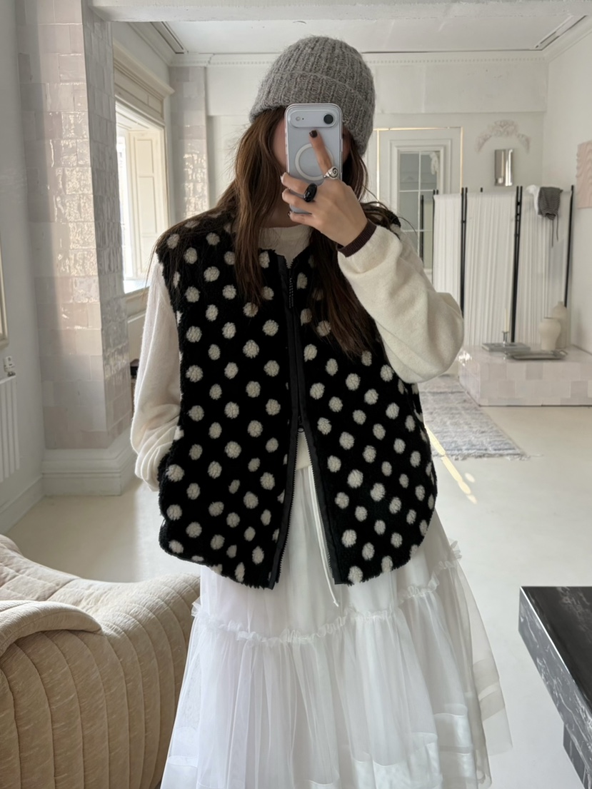 PEBBLE東大門㊣代購女裝新品休閑真品25秋冬職業熱賣時尚馬甲PEBBLE/LAYER馬甲